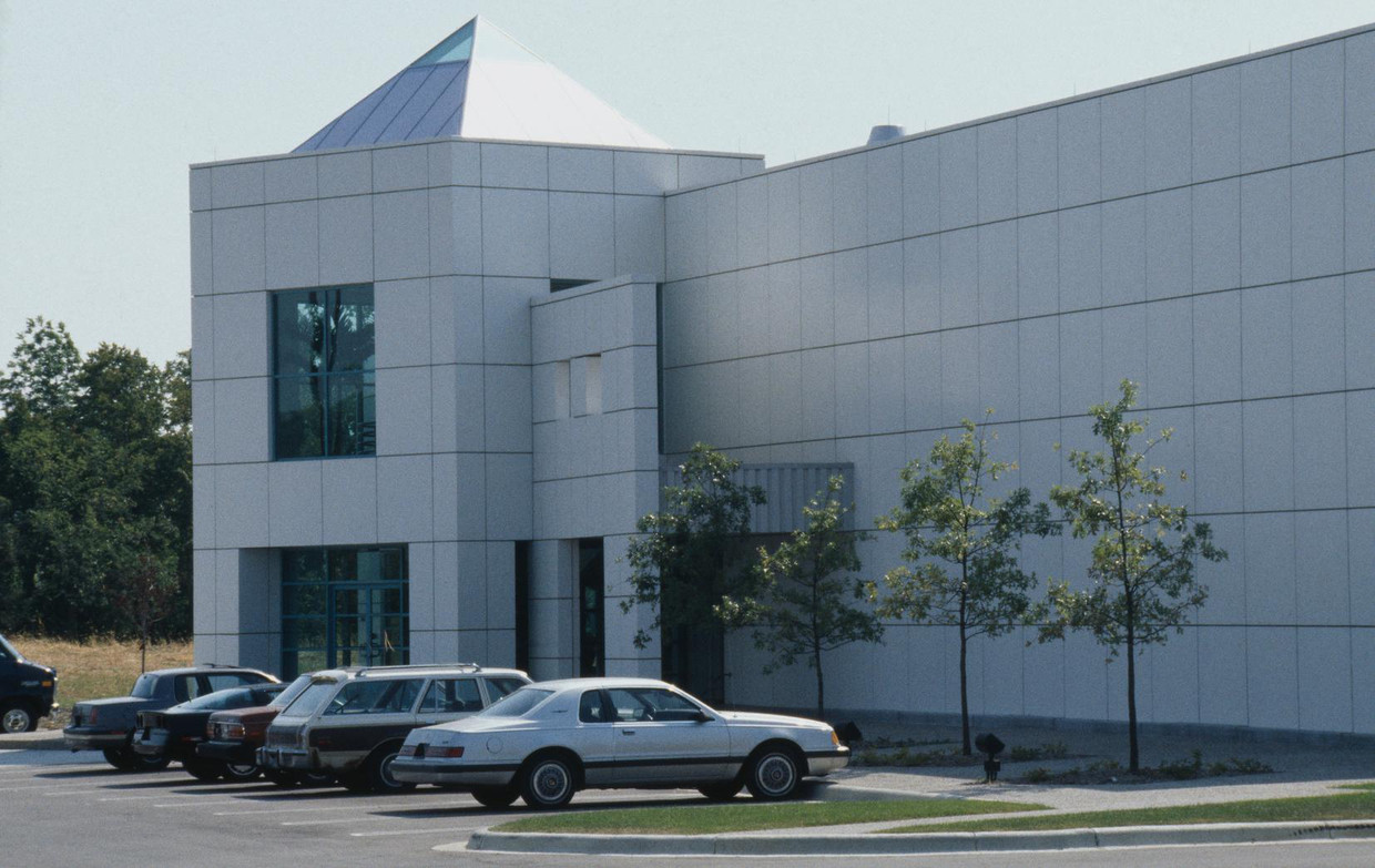 Kantoren en opnamestudio's van Paisley Park, in 1990. Beeld getty