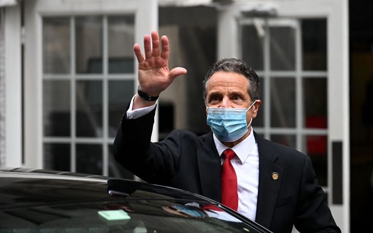 Gouverneur Andrew Cuomo van New York. Beeld AFP