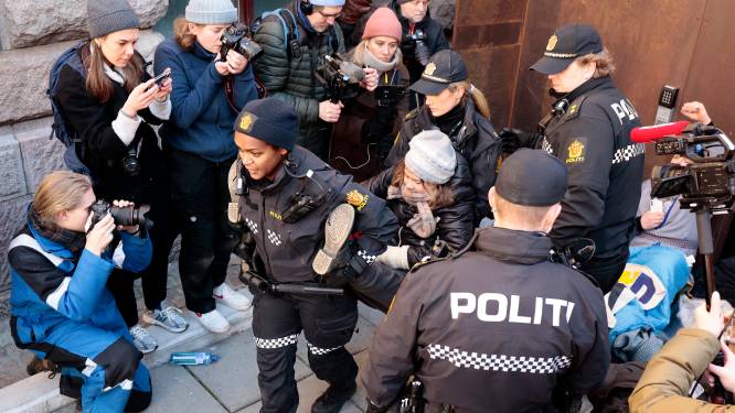 Greta Thunberg arrêtée en Norvège lors d’une protestation contre des éoliennes “illégales”