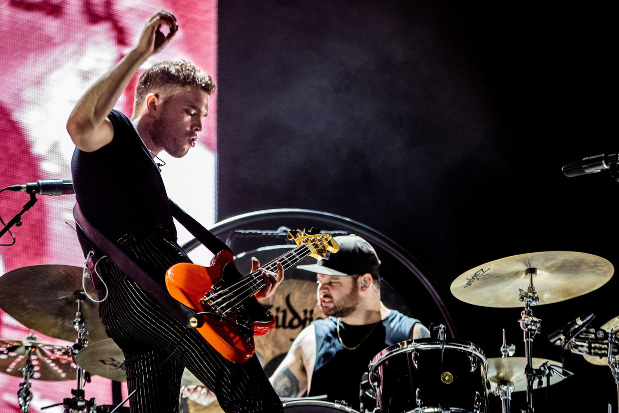 Royal Blood in 2019 op Lowlands Beeld ANP