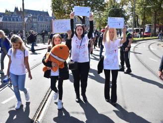 Demonstratie tegen heroprichting ‘pedopartij’ PNVD in Den Haag rustig verlopen