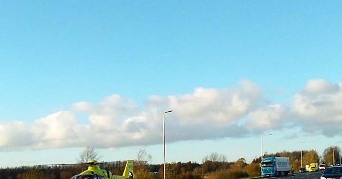Donderdagmiddag lange files op A2 na ongeval.