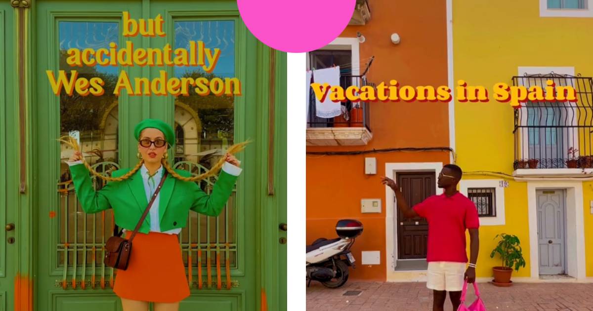 Why are people on social media pretending to be starring in a Wes Anderson movie?  |  Nina