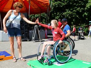 Kinderen met en zonder beperking spelen samen: voor de 9-jarige Sem (én zijn moeder) is het een topdag