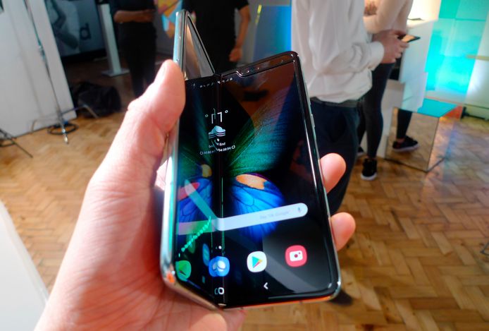 De Samsung Galaxy Fold.