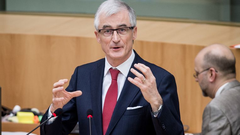 Vlaams minister-president Geert Bourgeois (N-VA). Beeld BELGA