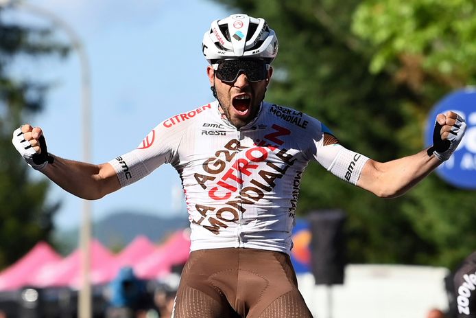 Andrea Vendrame wint de twaalfde etappe.