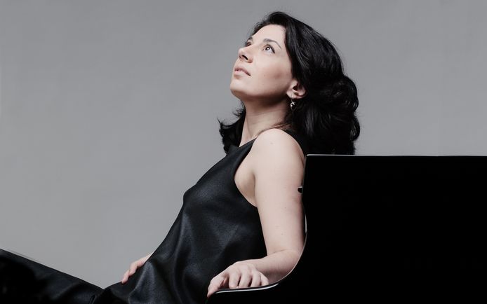 2013. Nino Gvetadze, pianist. 
Photo : Allard Willemse