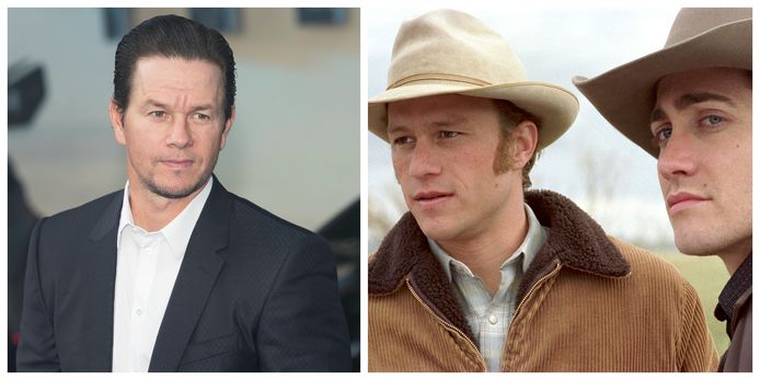 Mark Wahlberg en Heath Ledger & Jake Gyllenhaal in 'Brokeback Mountain'