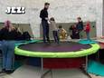OverKop Tienen organiseerde 24 uur durende trampoline-challenge: “We willen voor 31 maart 7.500 euro binnenhalen”.