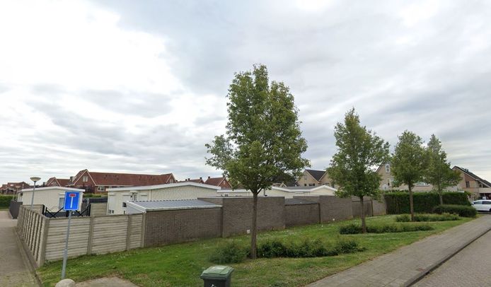 Het minikamp in de wijk Passewaayen in Tiel.
