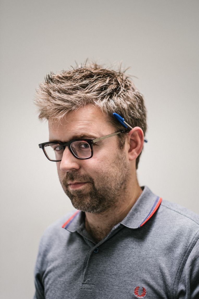 Dichter Stijn De Paepe. Beeld rv