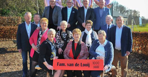 Gezin uit Spoordonk viert mijlpaal: samen 1000 jaar oud - Eindhovens Dagblad