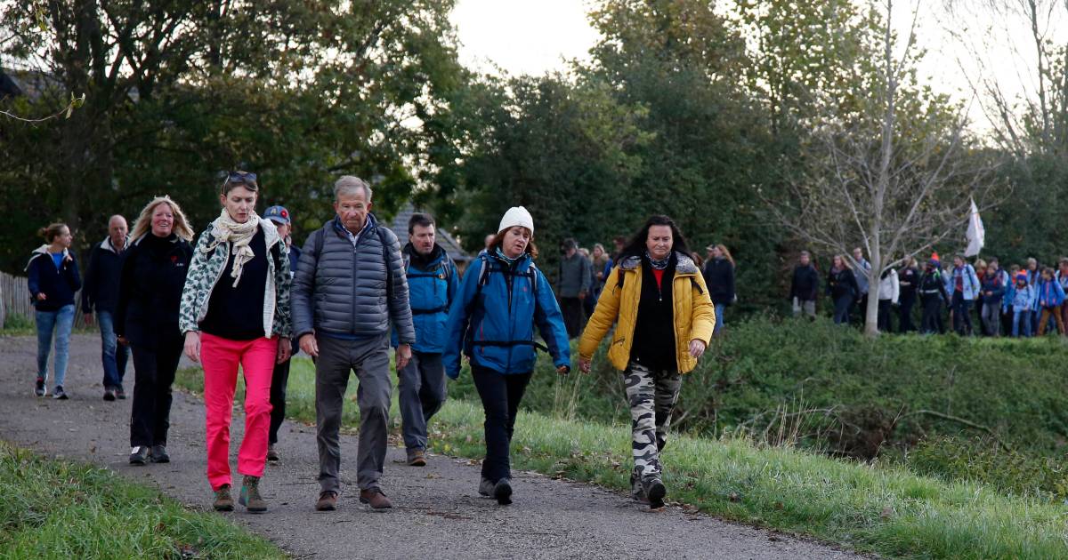 Canadese Bevrijdingsmars van Hoofdplaat naar Knokke