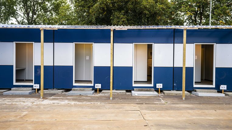 Elke veiligheidsregio gaat 225 extra plekken als crisisnoodopvang inrichten, zoals hier in Doetinchem.  Beeld ANP