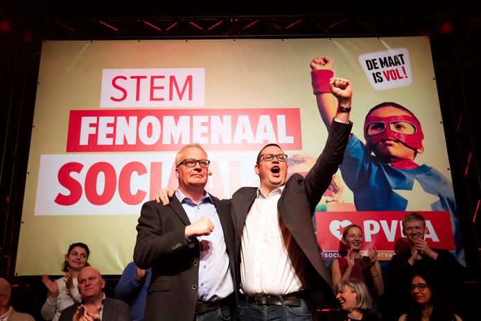 Peter Mertens en Raoul Hedebouw (PVDA)