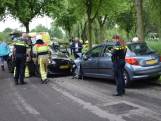 Frontale botsing in Beuningen, auto komt op verkeerde weghelft terecht