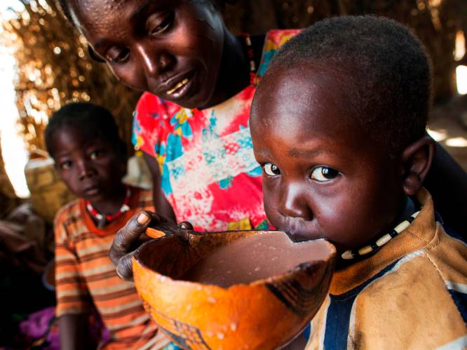 Meer dan miljoen kinderen levensbedreigend ondervoed in Zuid-Soedan