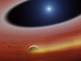 Planeetje in puinschijf rond ‘dode ster’ ontdekt