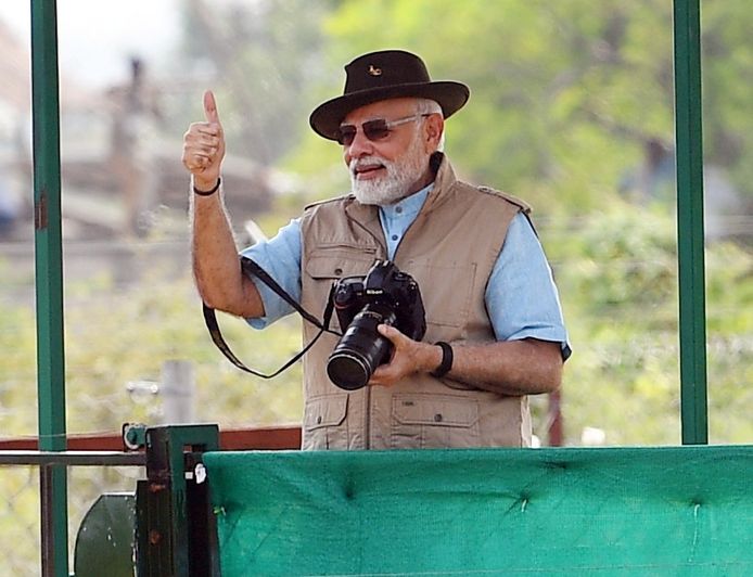 Prime Minister Narendra Modi is very happy with the arrival of the cheetahs.