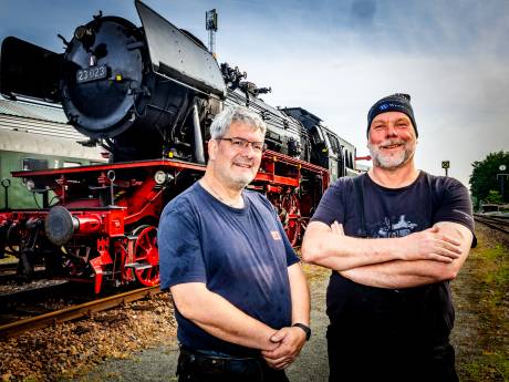 Robbie en Ronald, de stoomtreinmachinisten van Dordt in Stoom, hadden dit jaar een onverwachte uitdaging