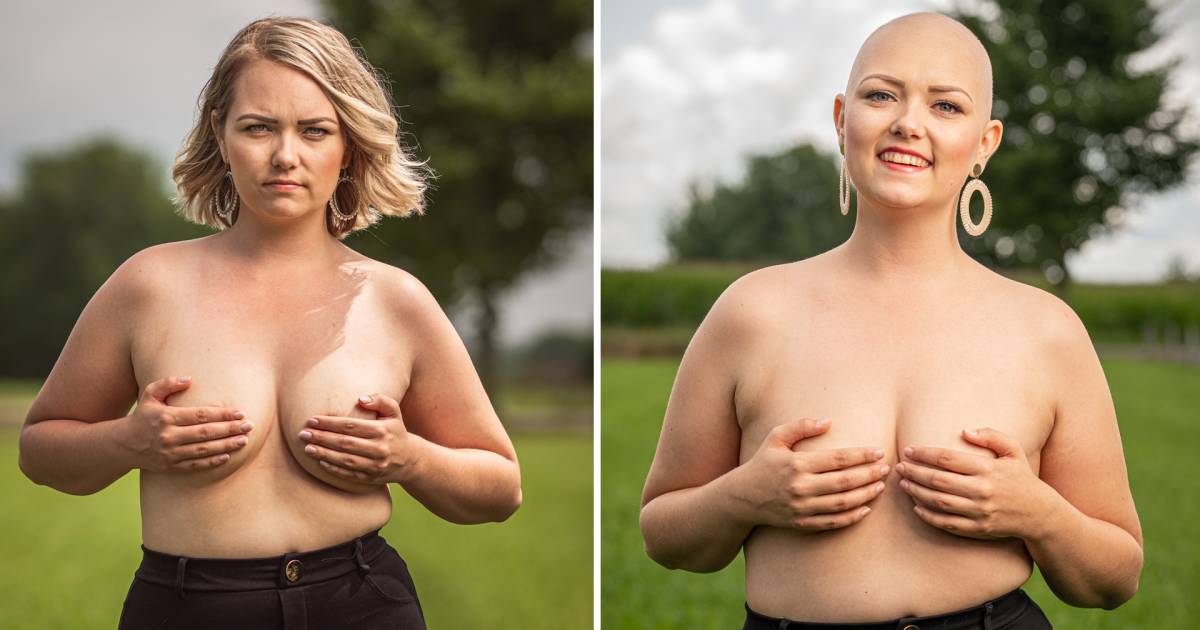 Melanie (28) uit Langeveen blogt over haar gevecht tegen borstkanker: ‘Er zitten ook mooie kanten aa