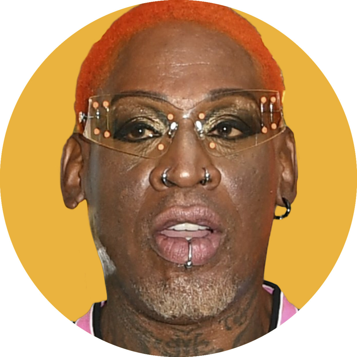 Dennis Rodman. Beeld rv
