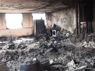 De horror van heel dichtbij: politie Londen geeft beelden vrij van verwoesting in Grenfell Tower