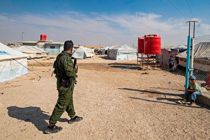 Het kamp Al-Hol in Syrië