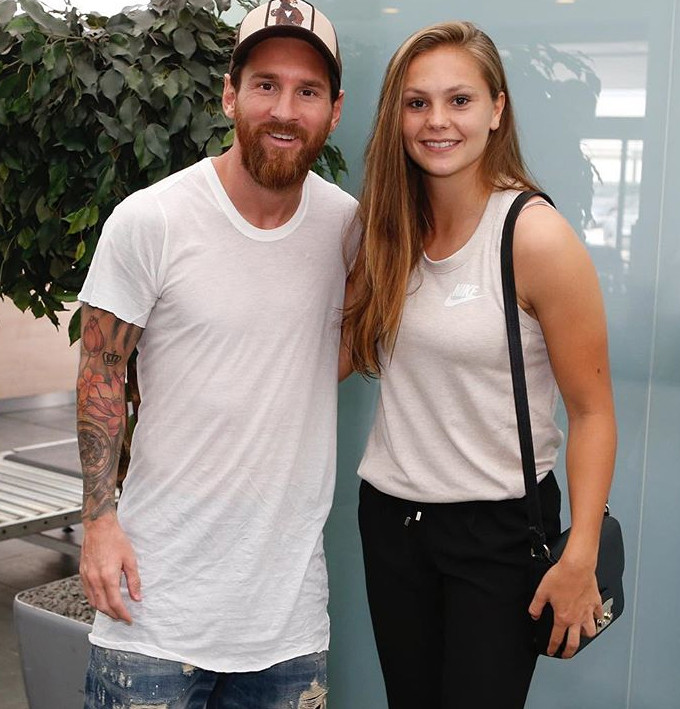 Lionel Messi en Lieke Martens.