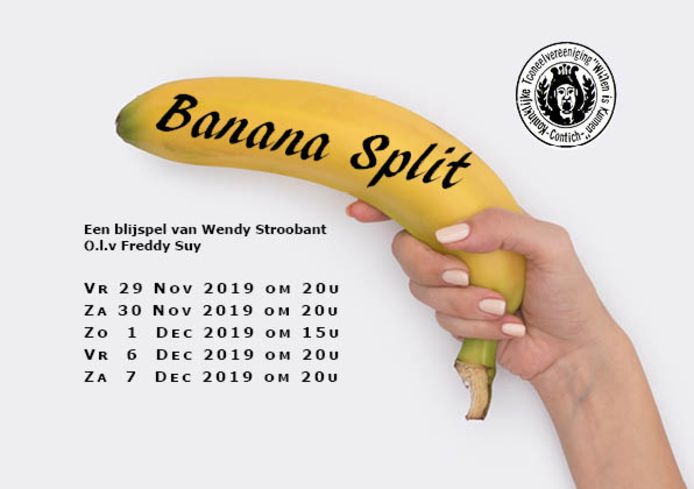 De affiche voor 'Banana Split'.