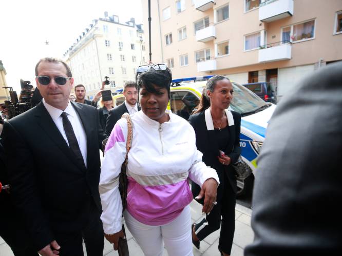 Moeder A$AP Rocky barst in tranen uit in Zweedse rechtbank