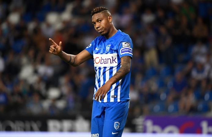 Jean-Paul Boëtius in het shirt van Genk.