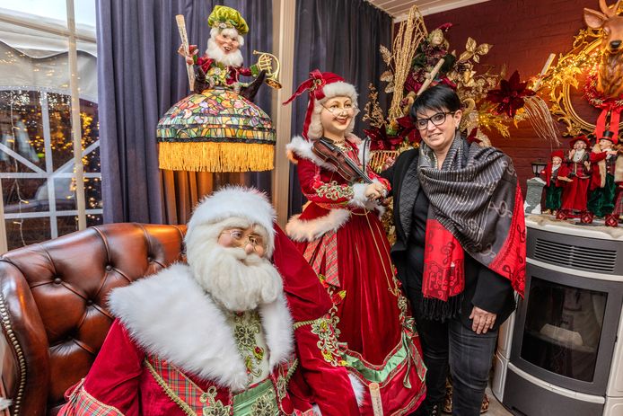 Natalina Tavilla opent binnenkort haar kersthuis in Nieuwerkerken.