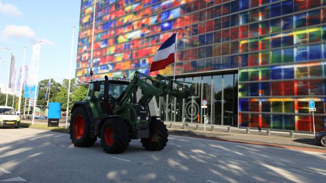 Actie boeren op Mediapark in Hilversum ten einde, alleen Radio 5 ondervond hinder