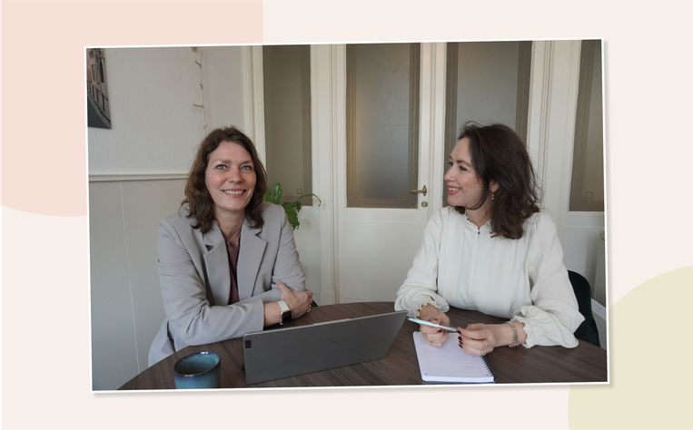Christie van As (links) en Mira Doornhein (rechts), vertrouwenspersonen bij Valiente Beeld Privébeeld Christie en Mira
