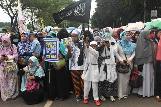 Manifestation à Jakarta pour le 52e anniversaire des massacres d'octobre 1965