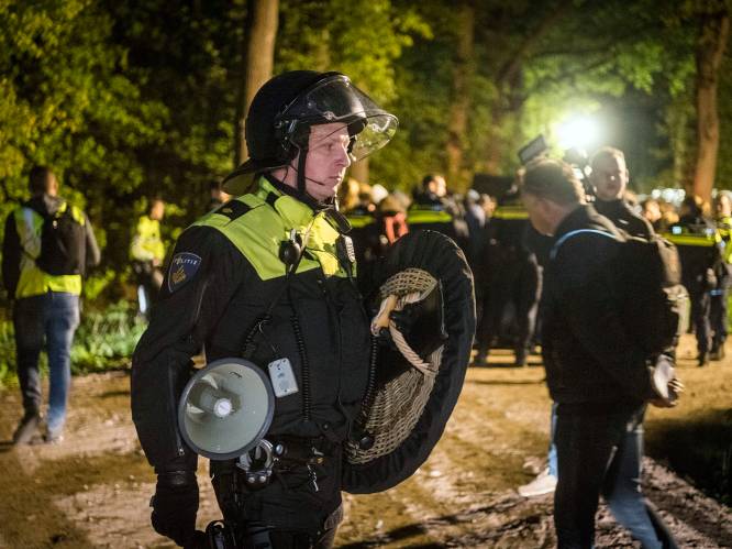 Ruim vijftig in Boxtel opgepakte activisten zijn buitenlanders, slechts negen Nederlanders aangehouden