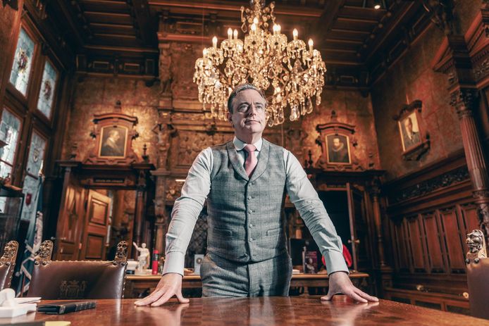 N-VA-voorzitter en burgemeester van Antwerpen Bart De Wever op het Schoon Verdiep.