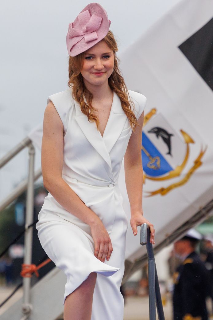 During the christening of the research vessel Belgica in June 2022