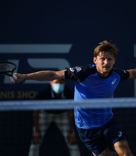 Deuxième victoire pour David Goffin dans l'Ultimate Tennis Showdown