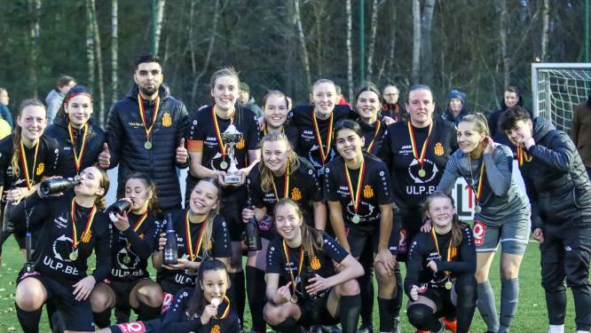 Dames Kontich pakken titel bij concurrent, maar promoveren niet naar Super League: “Dit doet geen afbreuk aan ons seizoen”