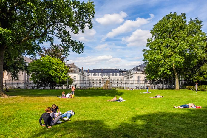 Egmont Park in Brussels.