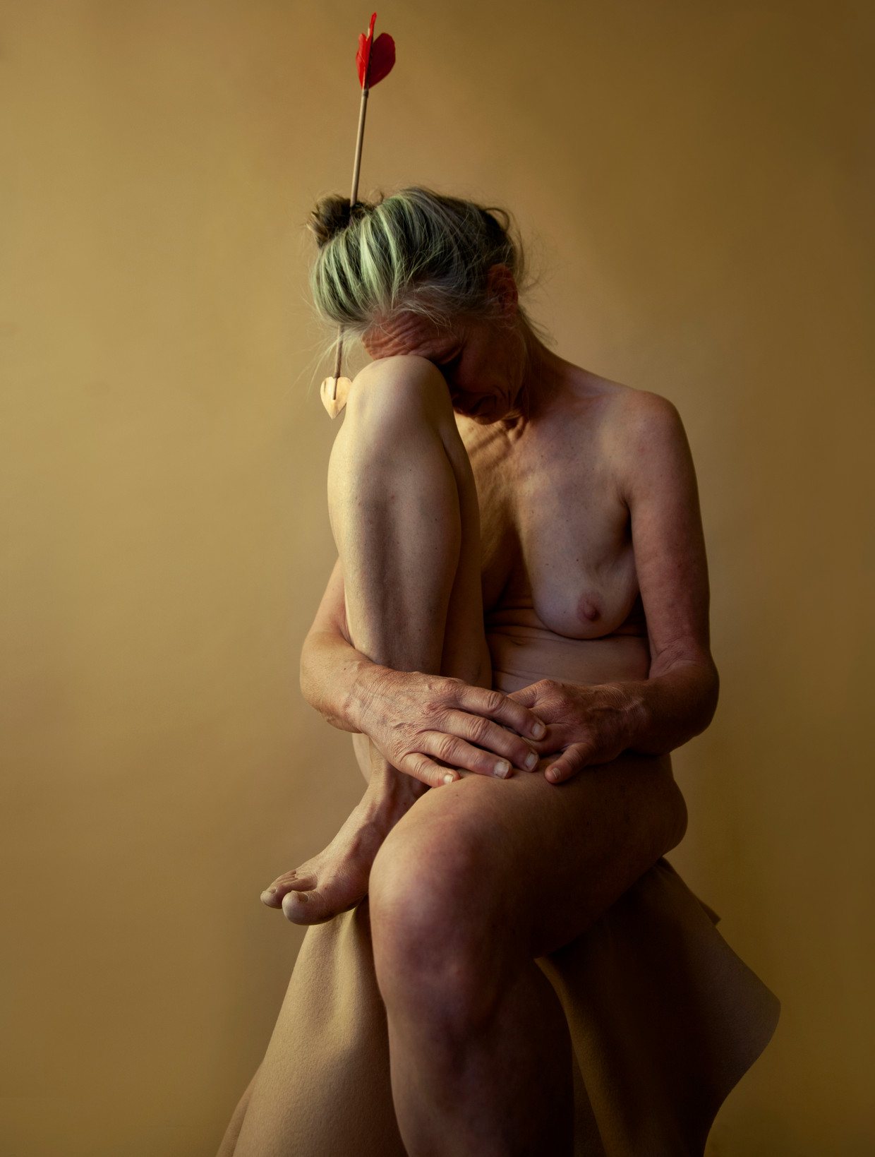 null Beeld Cornelie Tollens - Pijl door Marc Visser