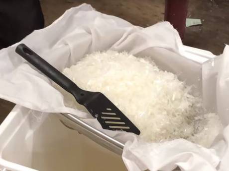 Man met 11 kilo crystal meth ter waarde van 1 miljoen betrapt in Breda