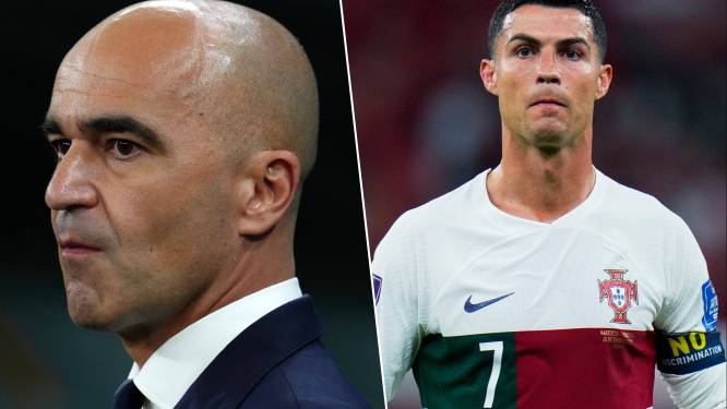 Roberto Martinez reprend Cristiano Ronaldo dans sa première sélection avec le Portugal