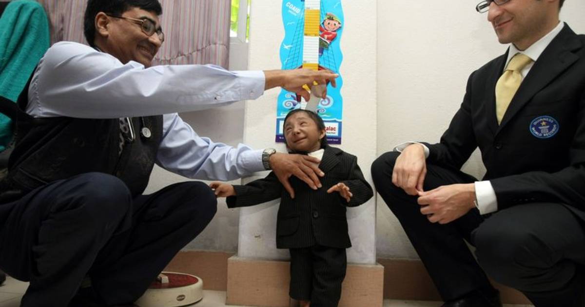 L Homme Le Plus Petit Du Monde Mesure 65 5 Cm Insolite 7sur7 Be