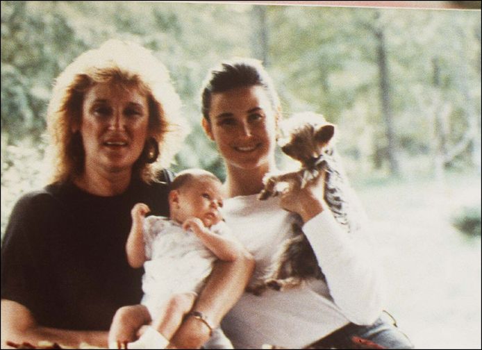 Demi en haar moeder.