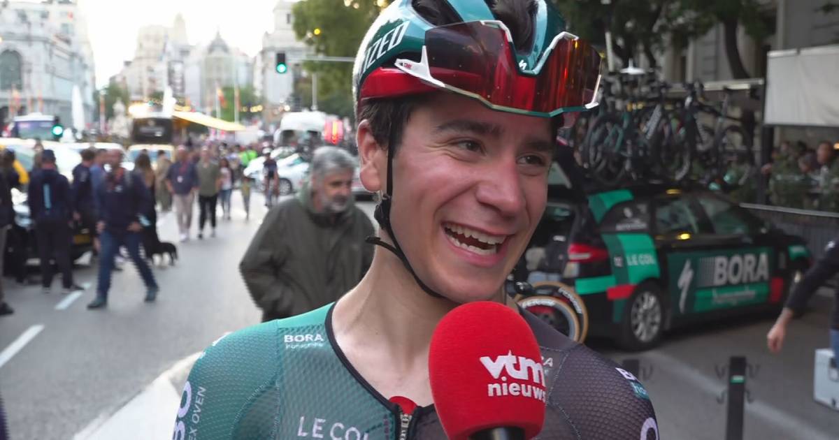 look.  Cian Uijtdebroeks finished the Vuelta in eighth place: “It’s great that this has already been achieved in the first big round!”  |  Vuelta