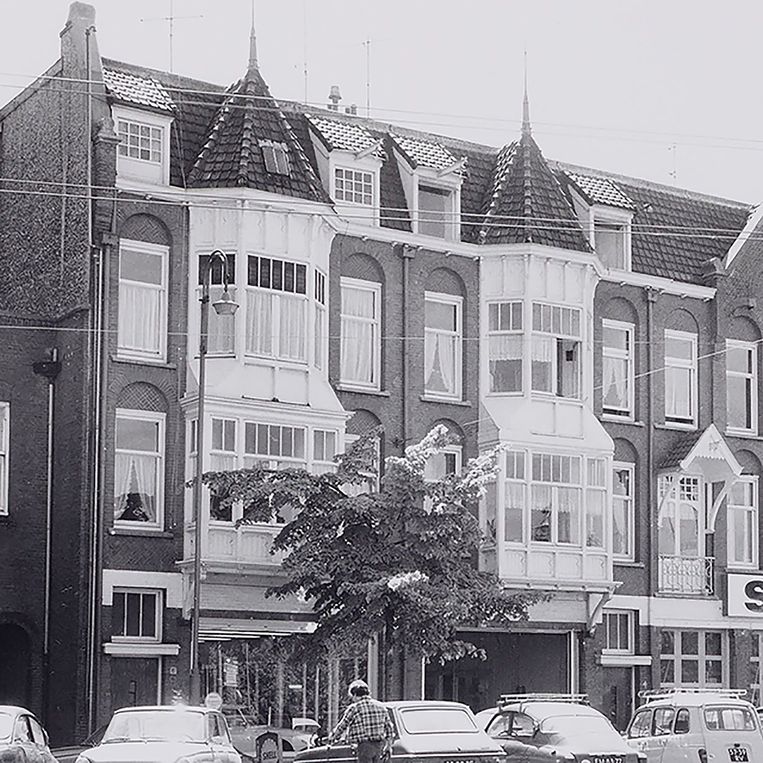 Het huis van Etty Hillesum aan de Gabriël Metsusstraat nummer 6. Beeld Stadsarchief Amsterdam